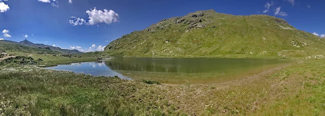 Plateau bei den Scheidseen kurz vor der Heilbronner Hütte