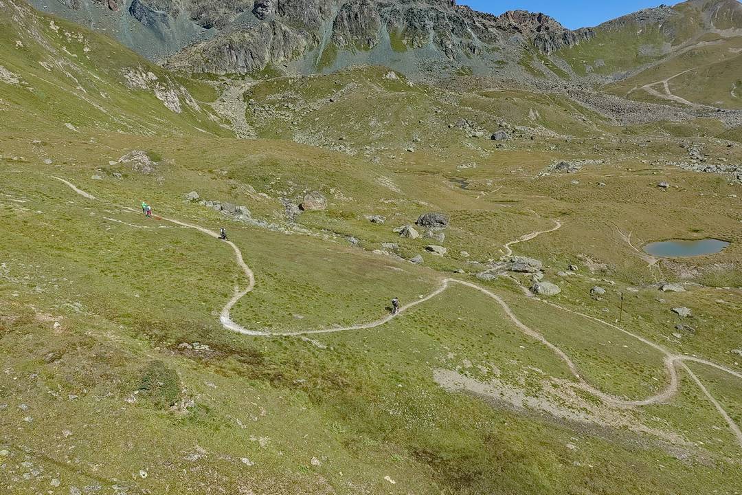 Trail Viderjoch Alpe Trida