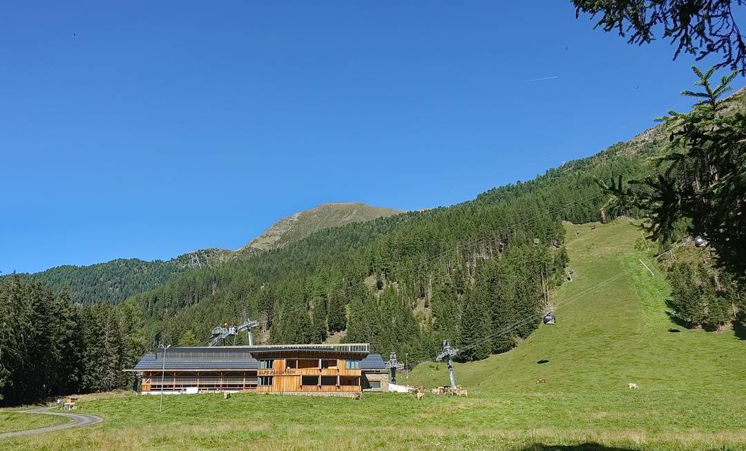 Pardatschalpe - Mittelstation der Silvrettabahn