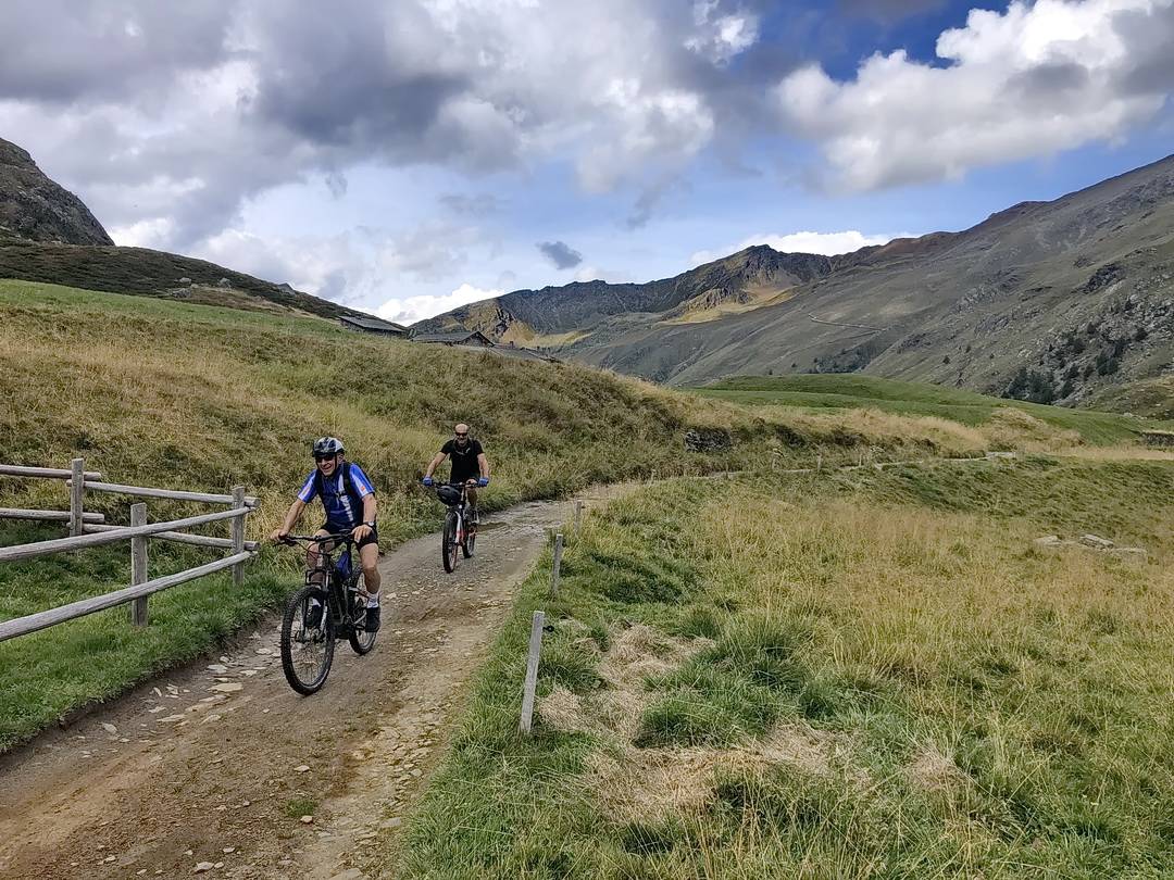 Val di Rezzalo: erstes Plateau bei Saleit