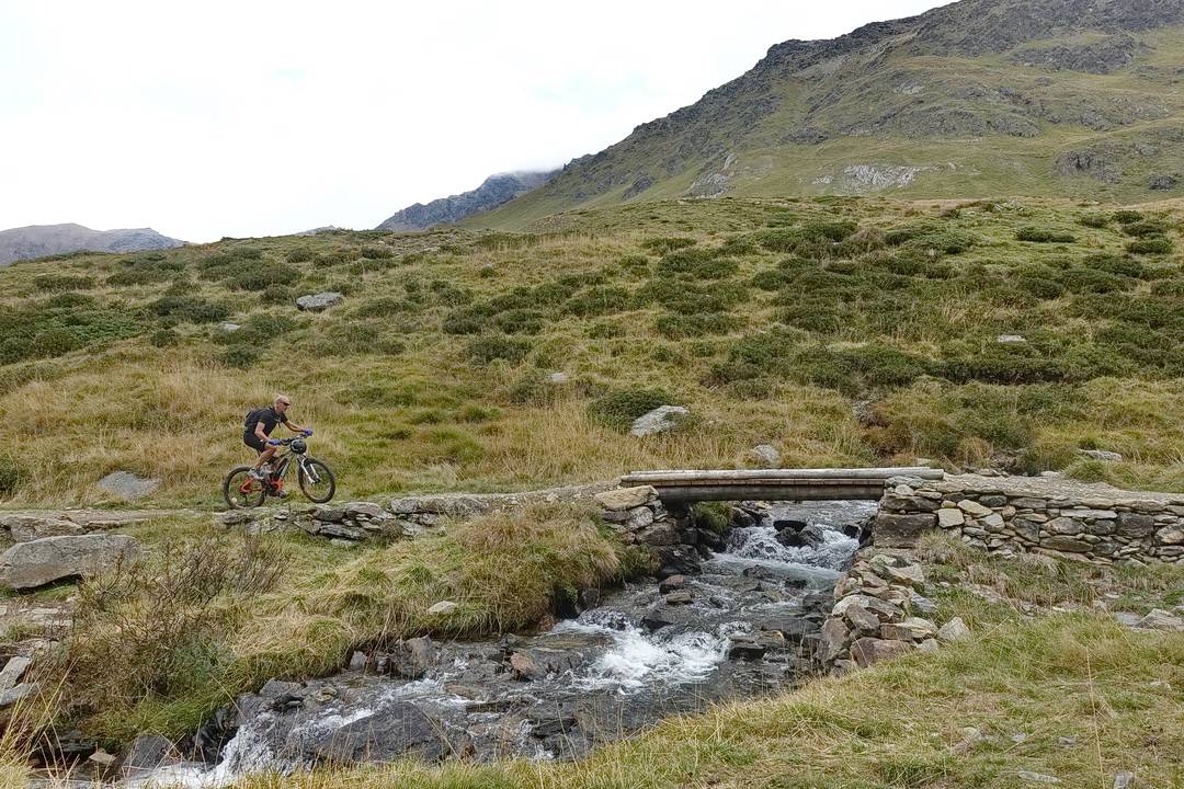Val di Rezzalo: Steg nach dem zweiten Plateau