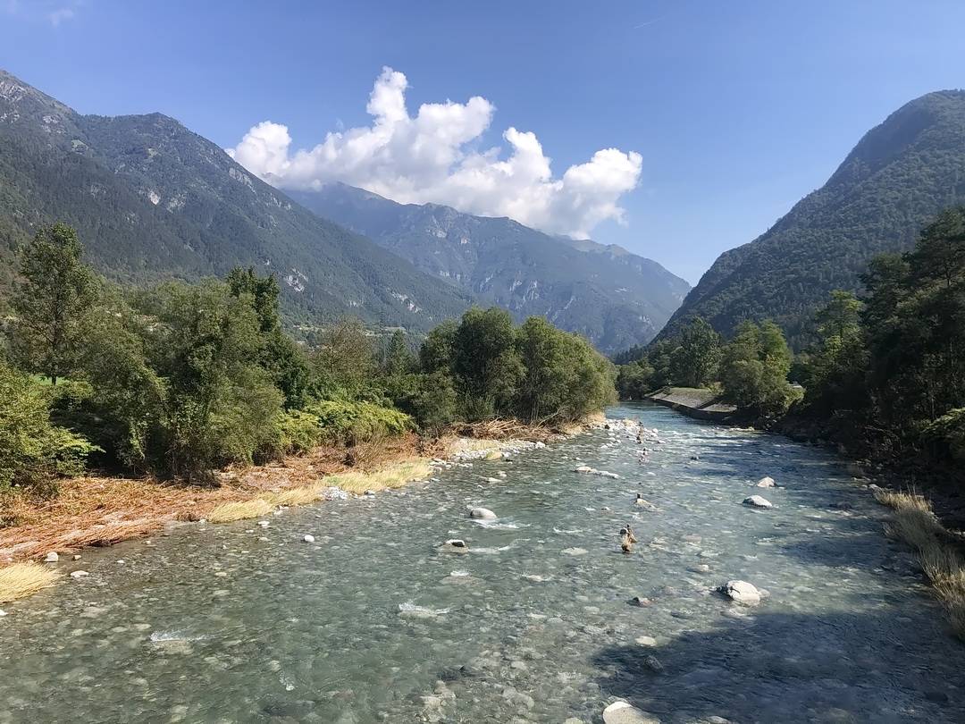 Sarca zwischen Tione di Trento und Saone