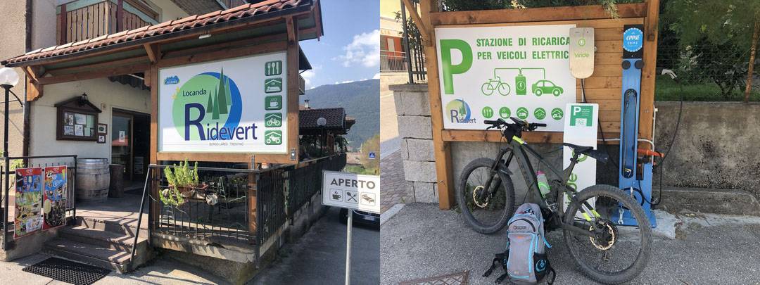 Zuclo: Locanda Ridevert mit Ladestation