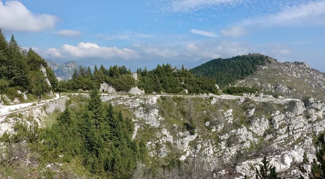 Auf der alten Militärstraße am Tremalzo 