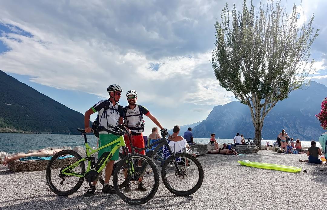 Am Ziel in Torbole - Team Philipp - Albi!