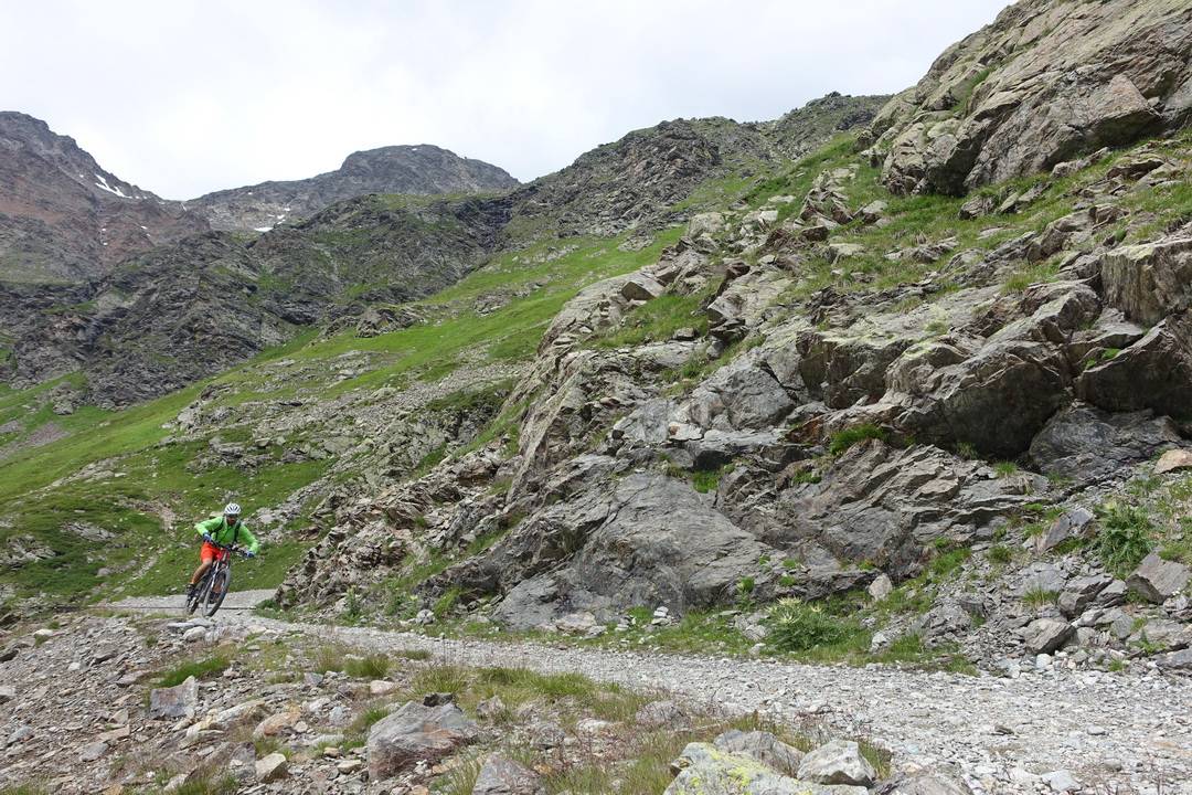 Abfahrt Verva rasant 