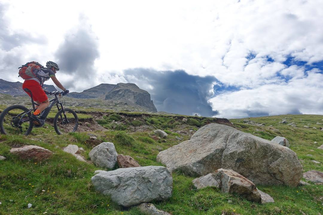 kurz vor Passo Verva 