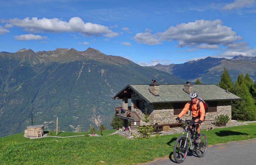 Auffahrt zum Mortirolo 