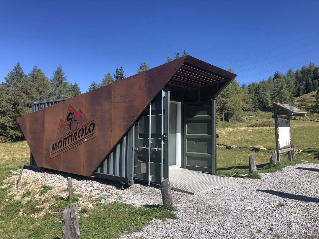 Unterschlupf am Mortirolo