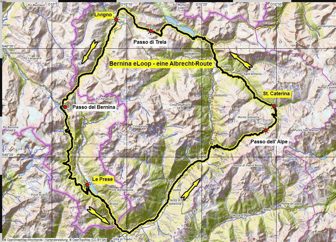 bernina eloop - eine albrecht-route