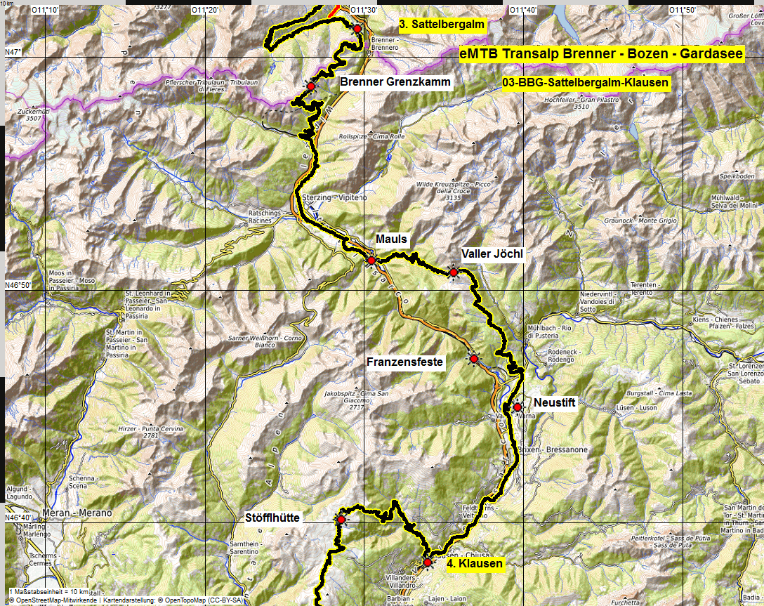 map 03 BBG Sattelbergalm Klausen