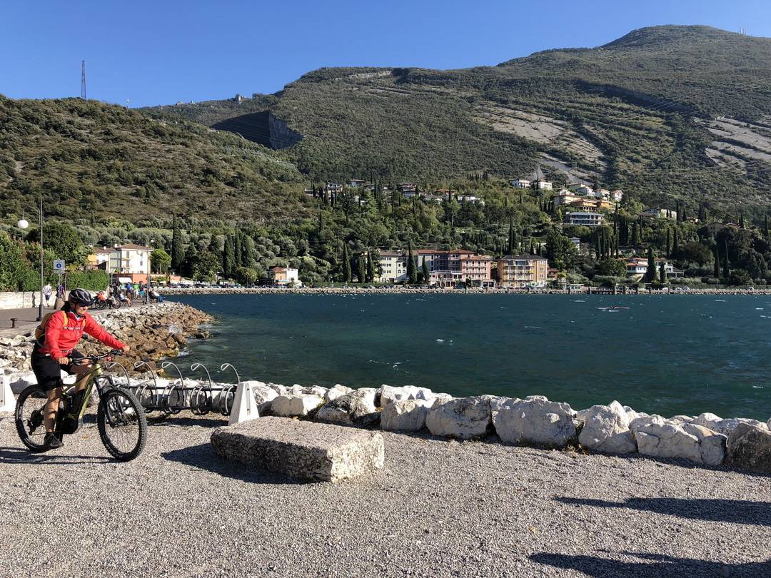 Am Ziel in Torbole 
