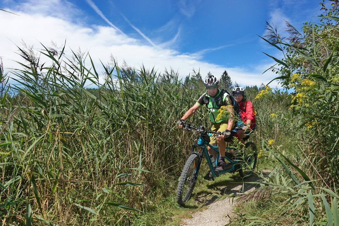 Trail im Rottachtal bei Rothenrain