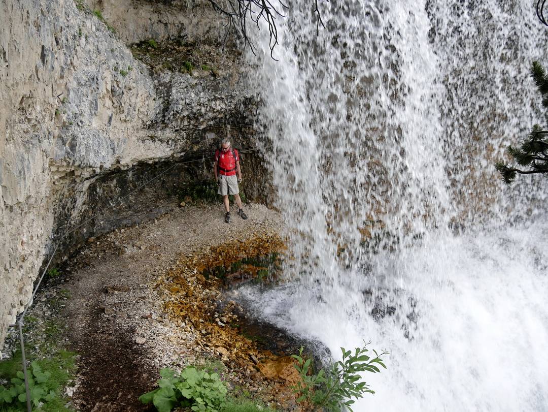 Wasserfall Cascate di Fanes