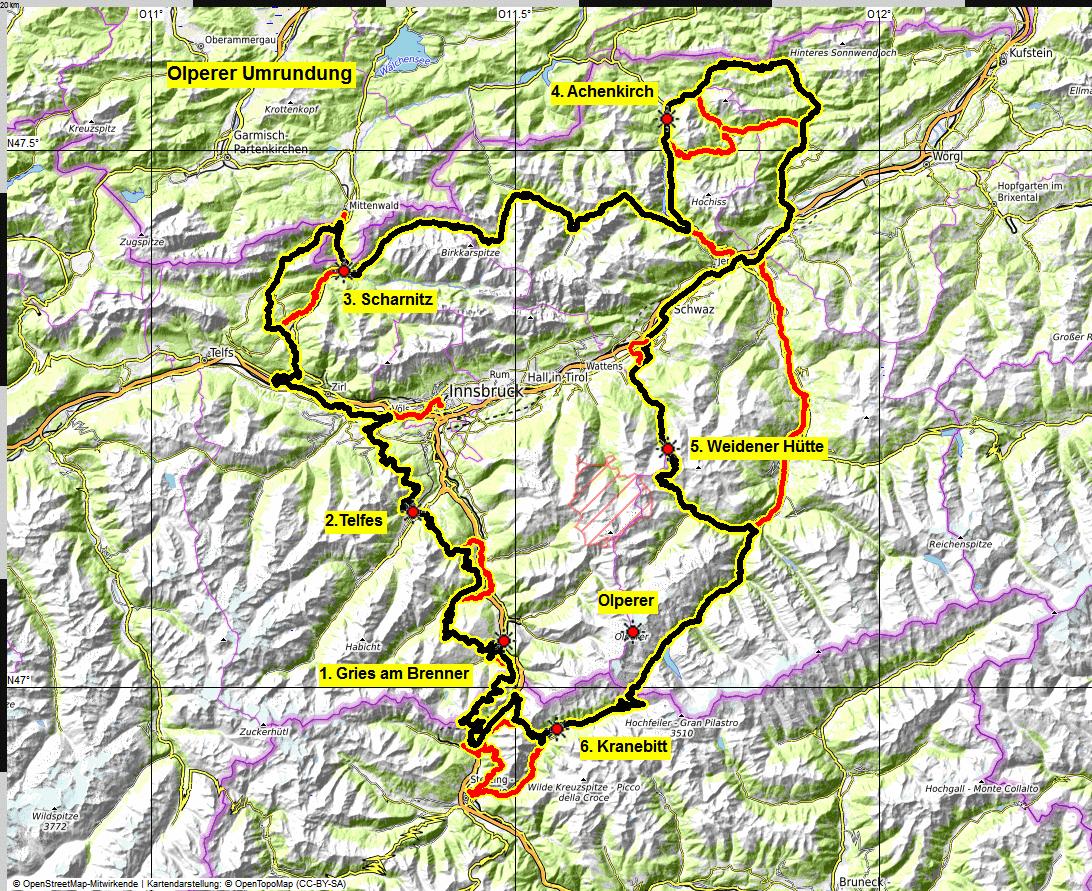 00 map olperer umrundung