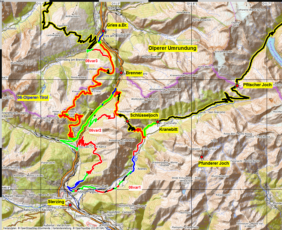 06 map olperer umrundung