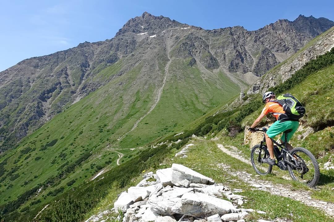 Schlüsseljoch - Abfahrt ins Pfitschtal