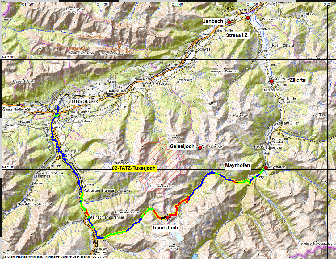 02 Transalp Traing Zillertal Tuxerjoch