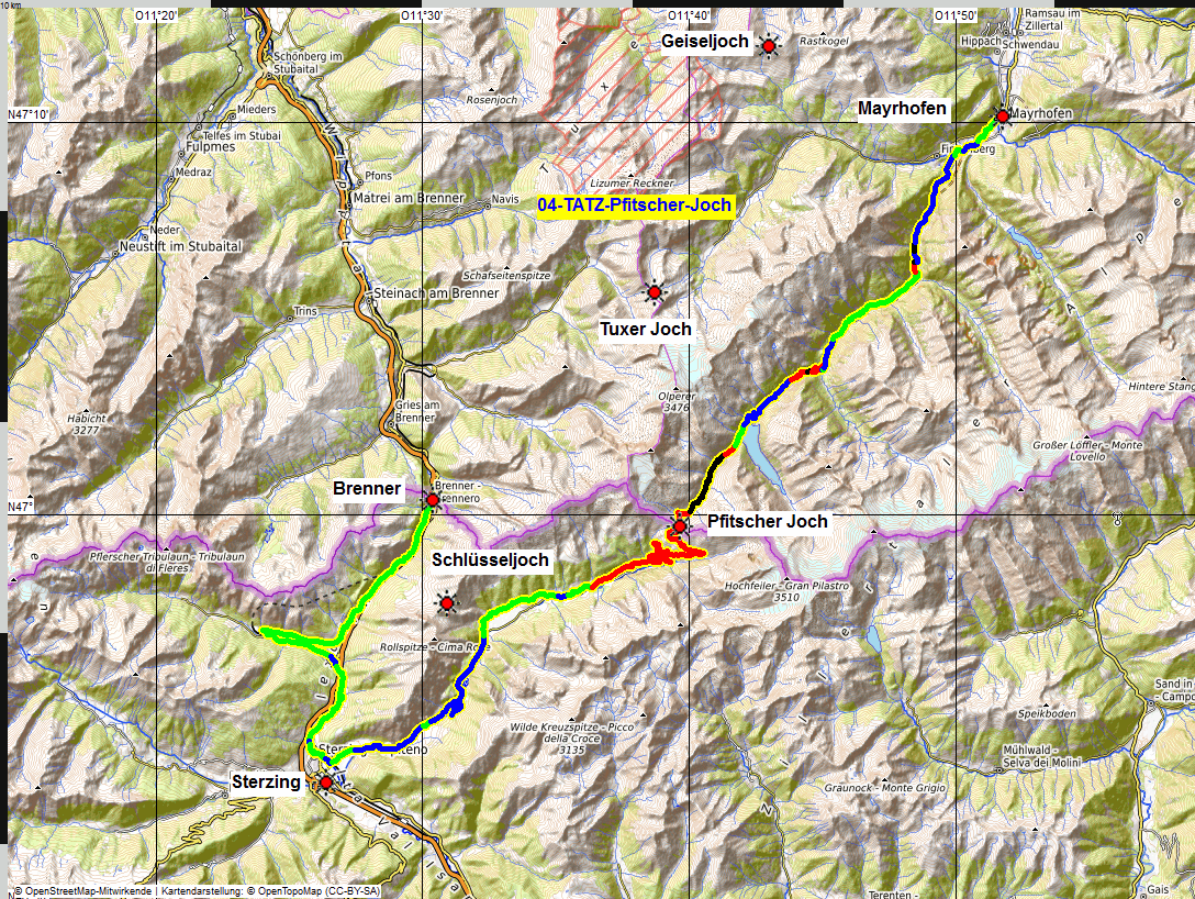 04 Transalp Training Zillertal Sterzing Pfitscher Joch