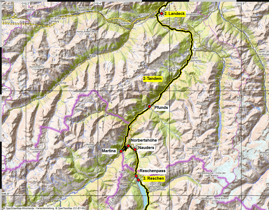 02 Tandem Transalp Via Claudia Seefeld Gardasee