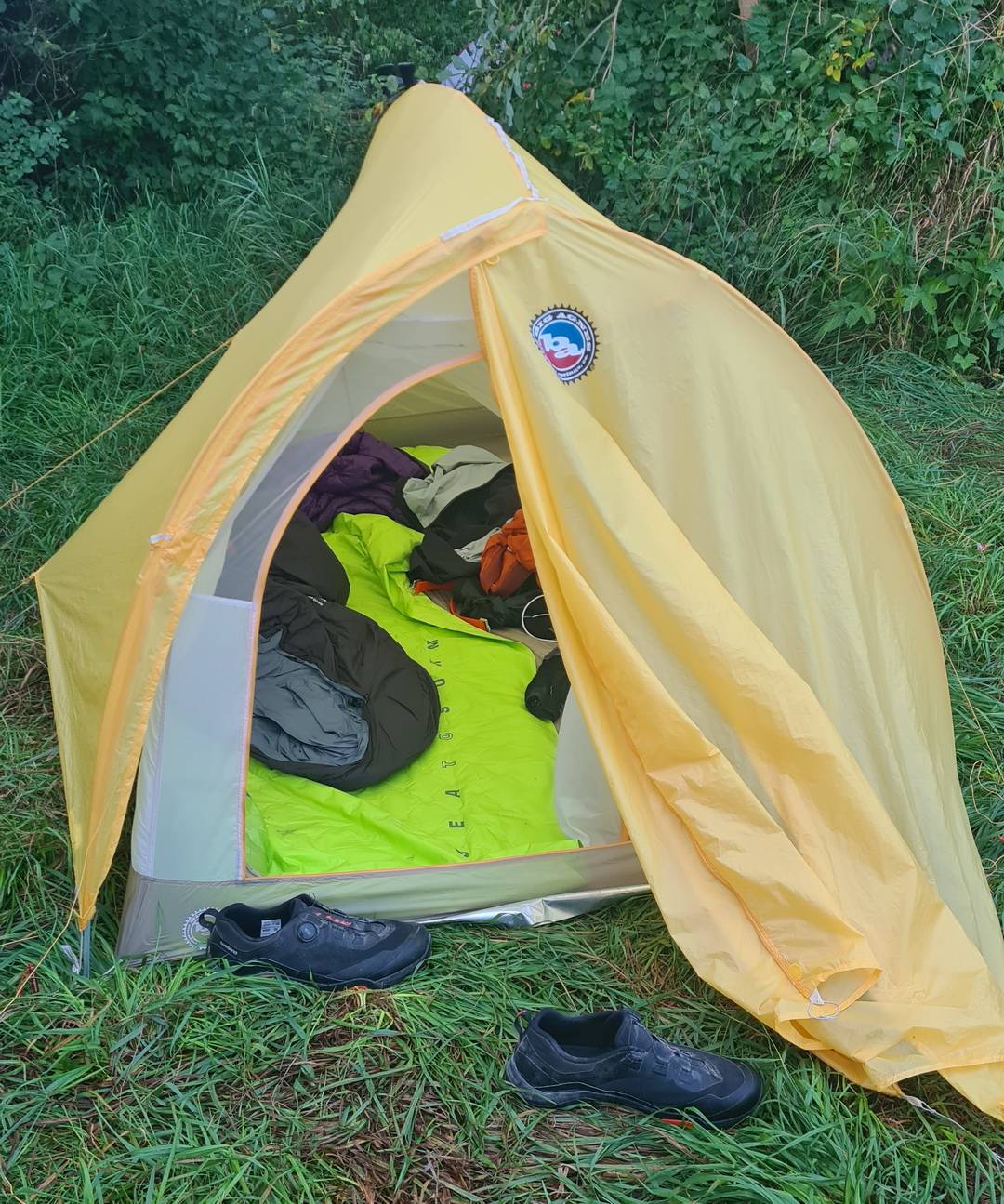 10 Bikepacking mit Zelt 