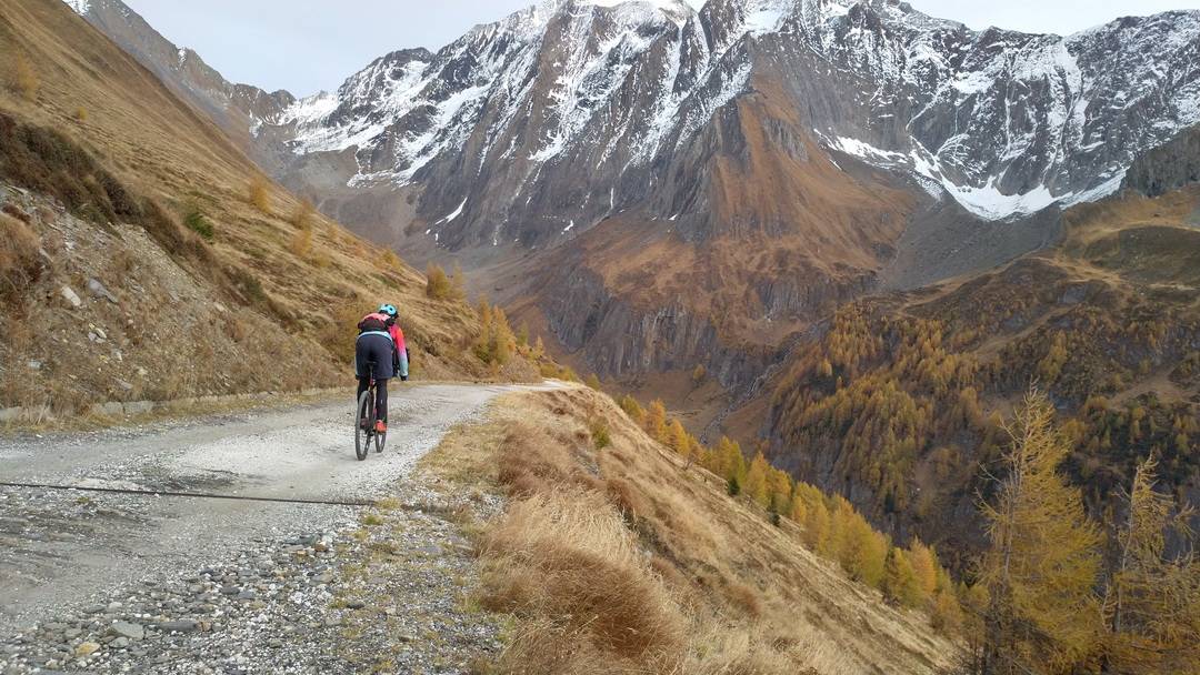 Abfahrt vom Pfitscher Joch