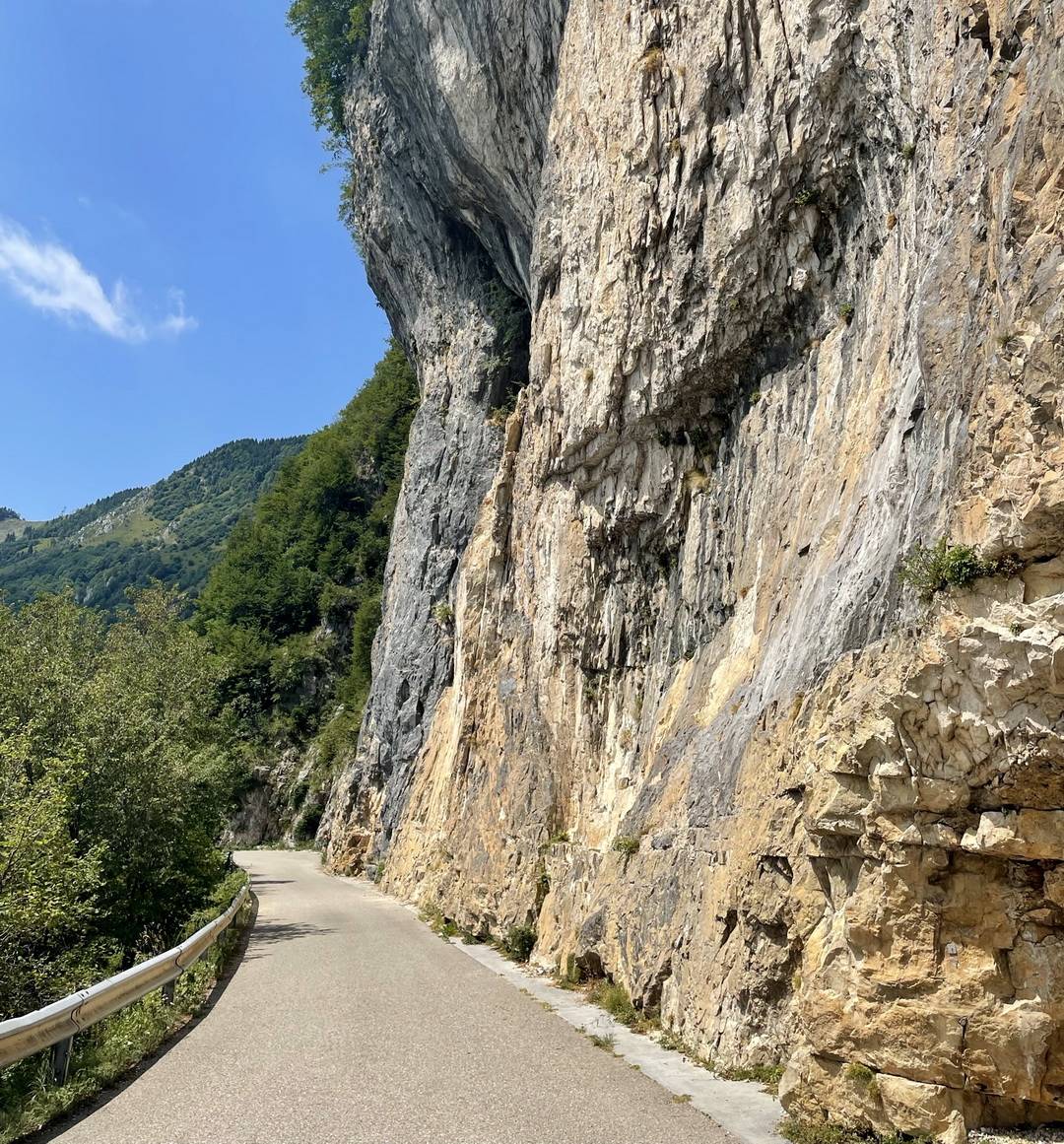 Abfahrt nach Valmareno