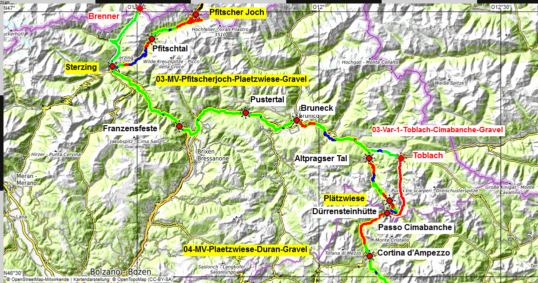 03 Gravel Transalp Munich Venezia