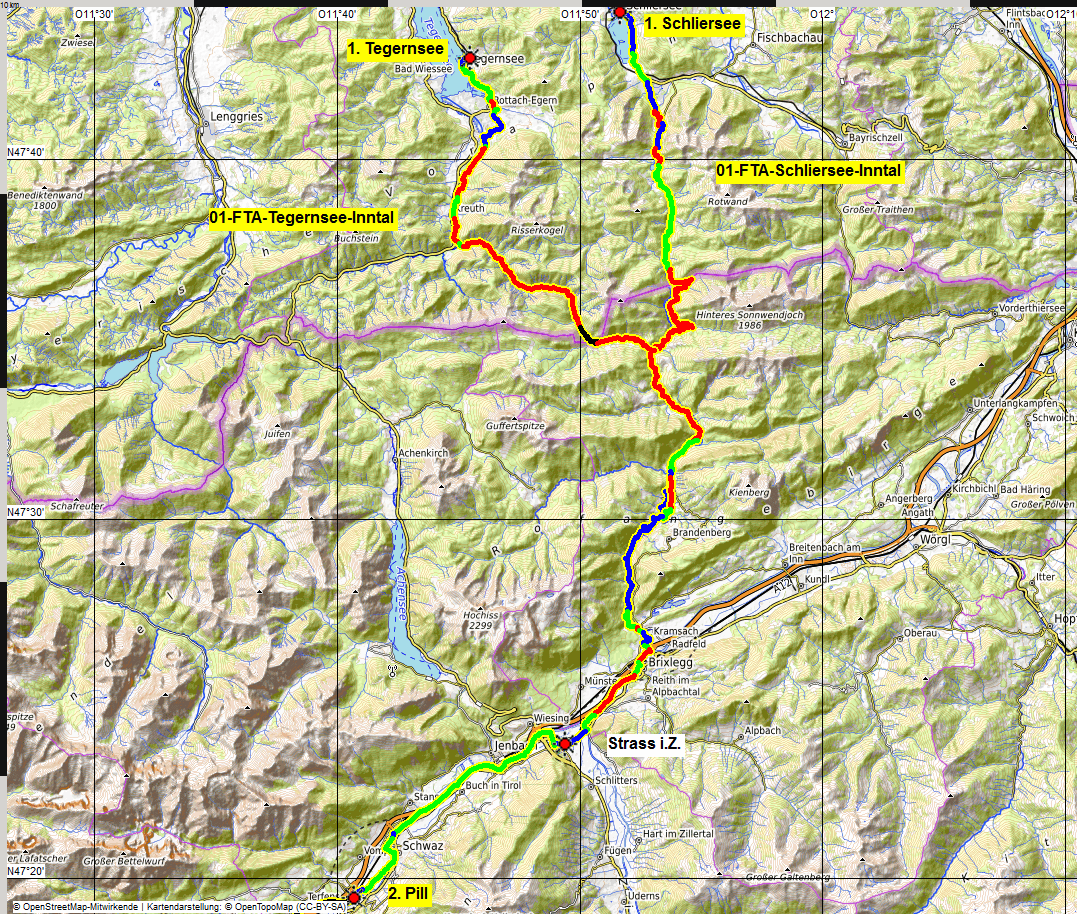 01 map Fruehlings Transalp in 3 Tagen 01 map Fruehlings Transalp in 3 Tagen