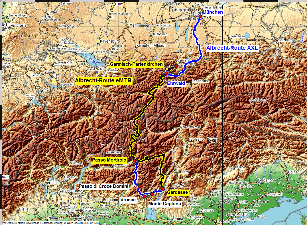 map Albrecht Route MTB XXL