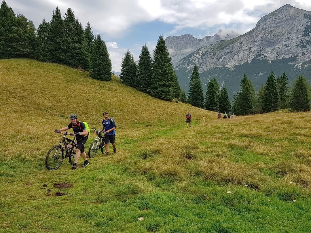 Schiebepassage geschafft zum Bärenpass