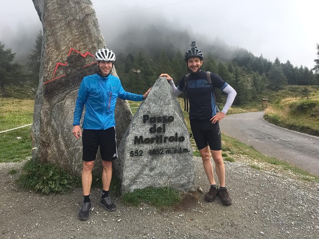 Am Passo Foppa werden Fakten geschaffen: nun mit dem Namen Mortirolo versehen