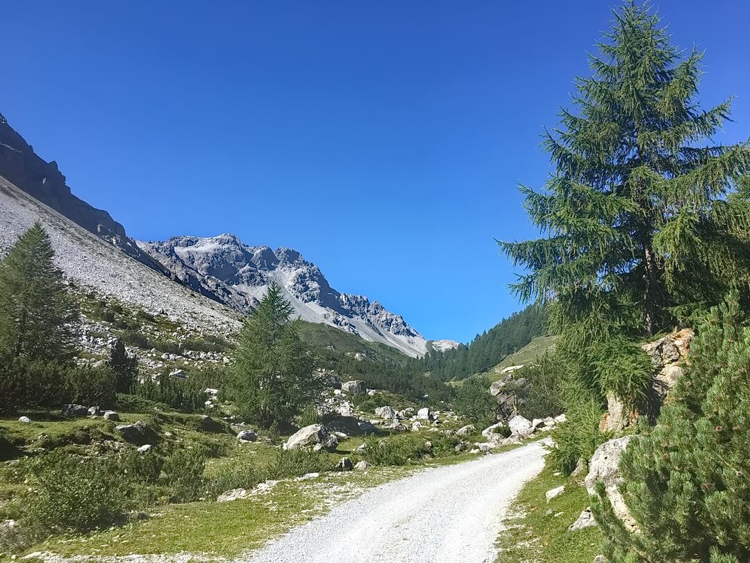 Auffahrt zum Döss Radond
