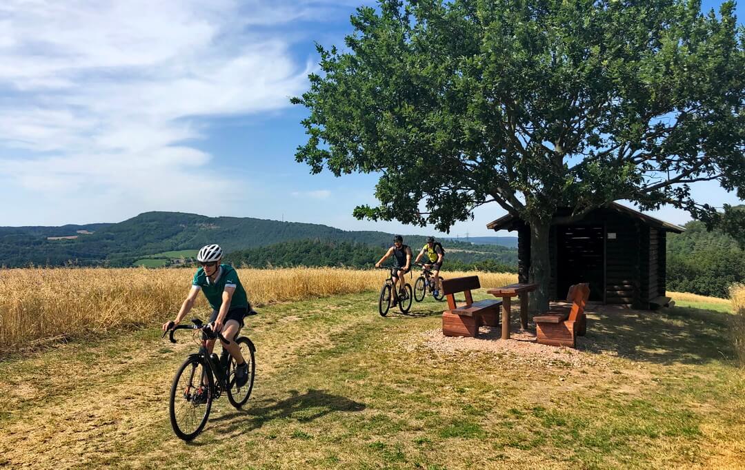 Testtour auf dem Rennsteig Testtour auf dem Rennsteig