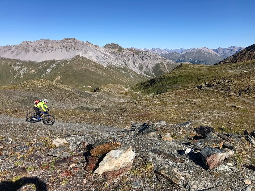 Trail an der Dreisprachenspitze