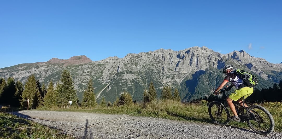 Blick zur Brenta bei Malga Dimaro