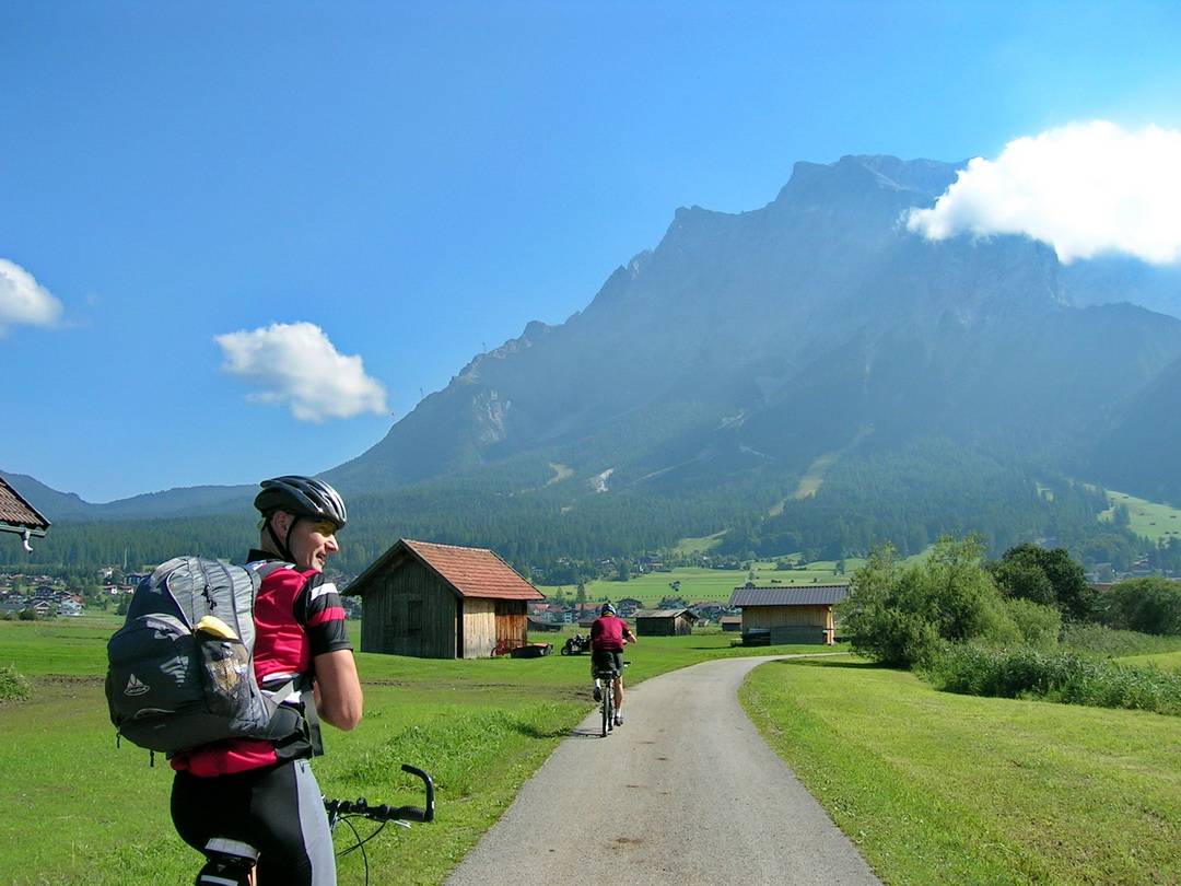 Ehrwald mit Zugspitze