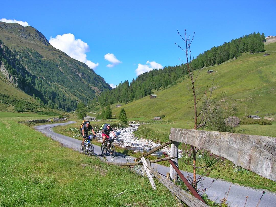Im Fimbertal endlich fertig für heute