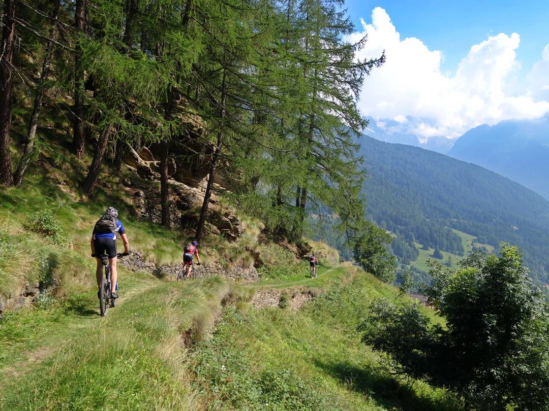 Trail nach Pezzo 