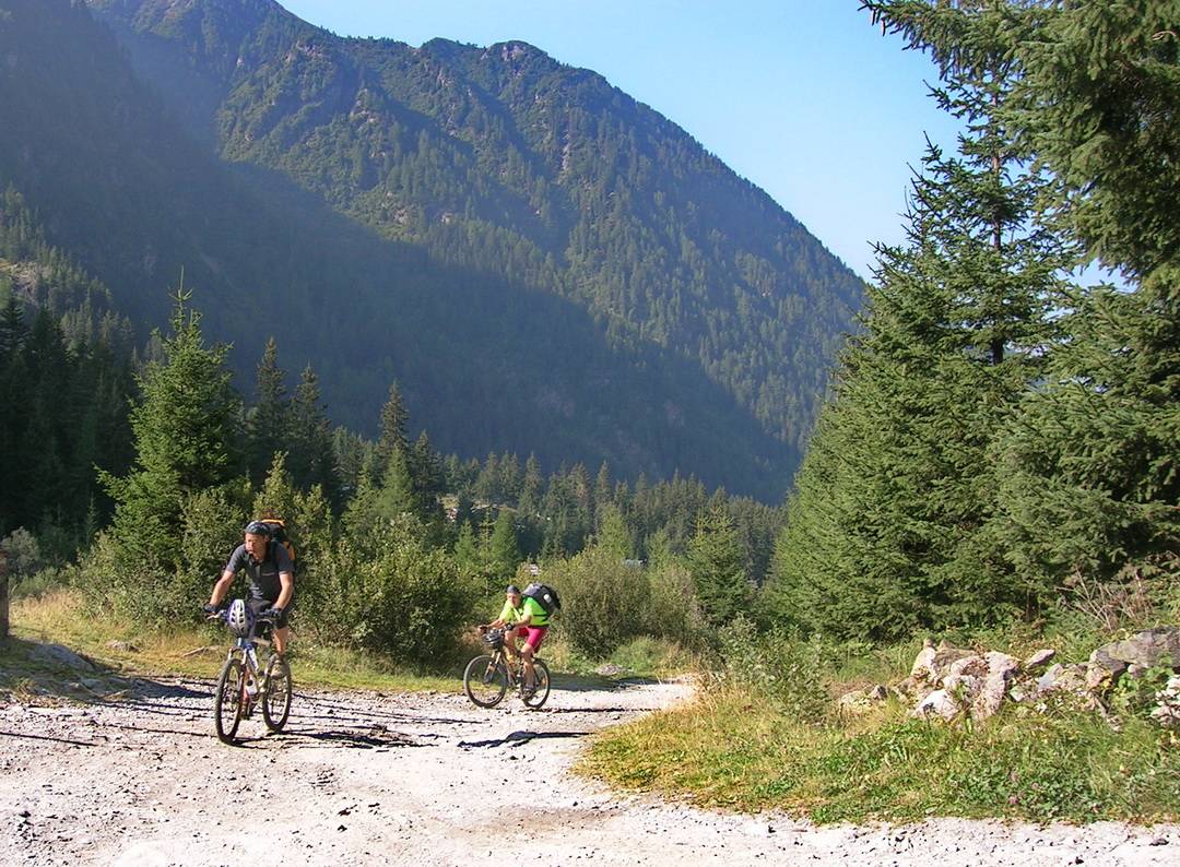 Auffahrt Val Rezzalo 