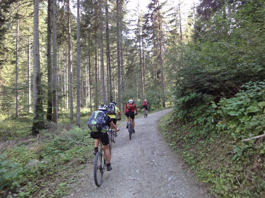 Auffahrt Madonna di Campiglio 