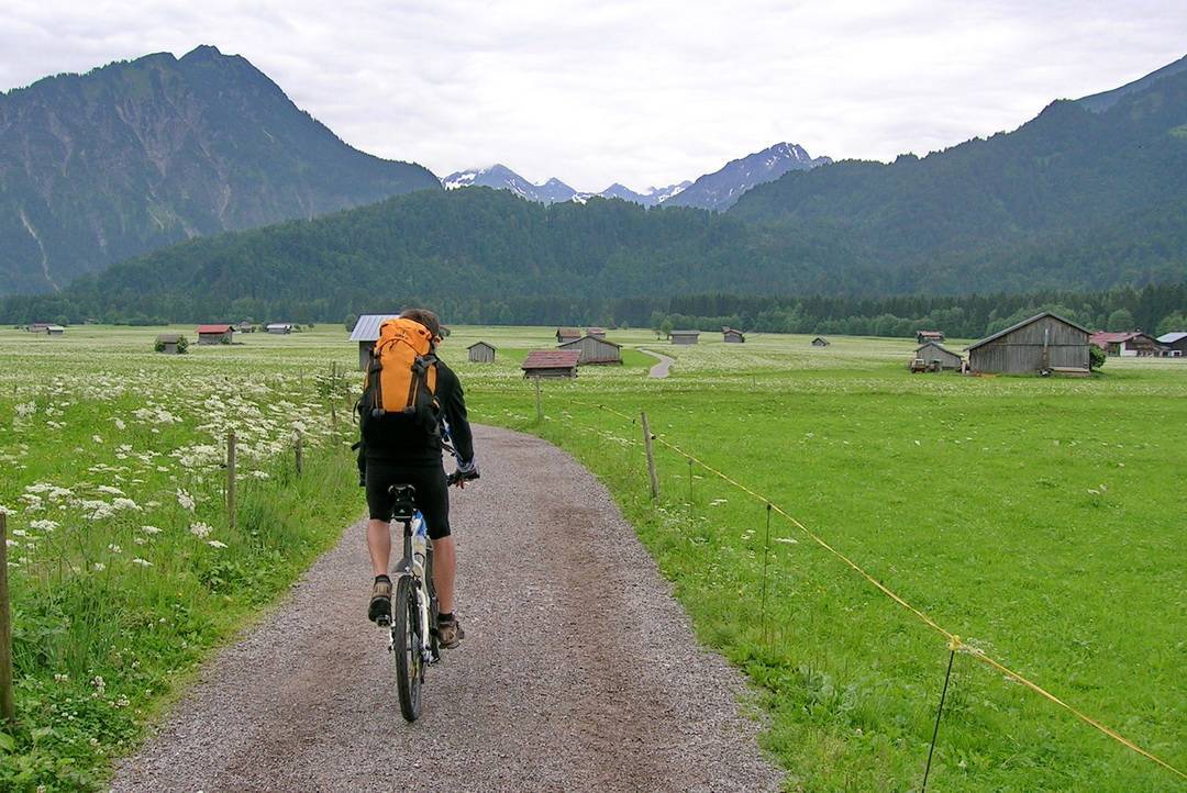 Start in Oberstdorf und gleich in den Alpen