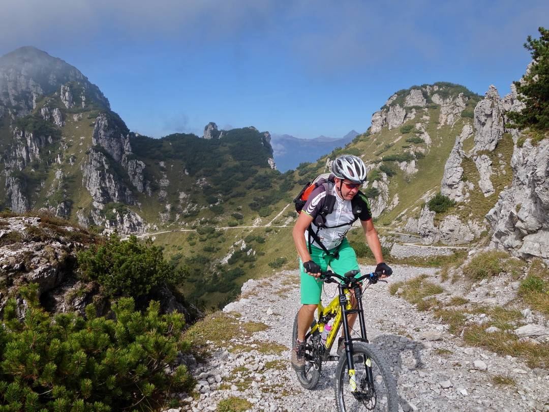 Anstieg Bocca Campei 