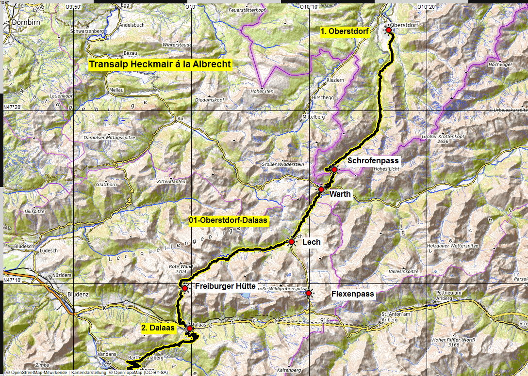 01 Transalp Heckmair a la Albrecht