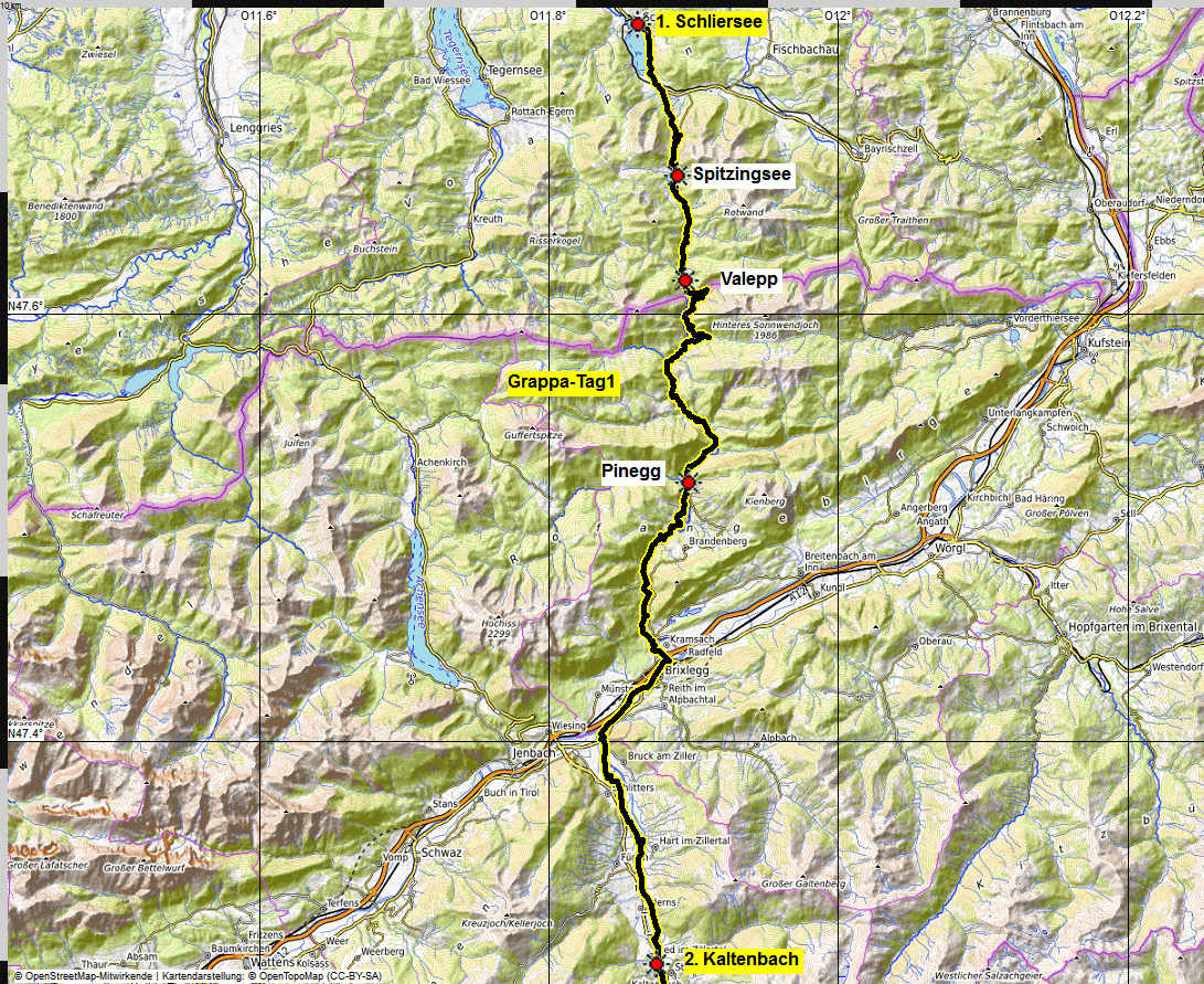 01 Transalp Schliersee Monte Grappa