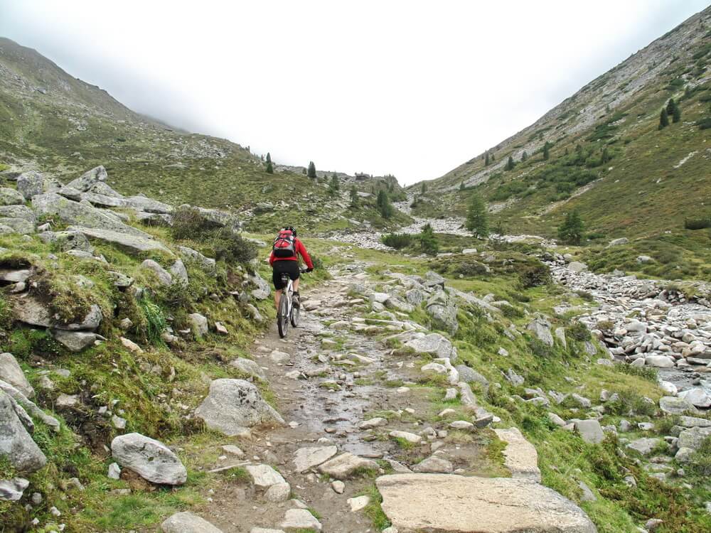 Auffahrt zum Pfitscherjoch