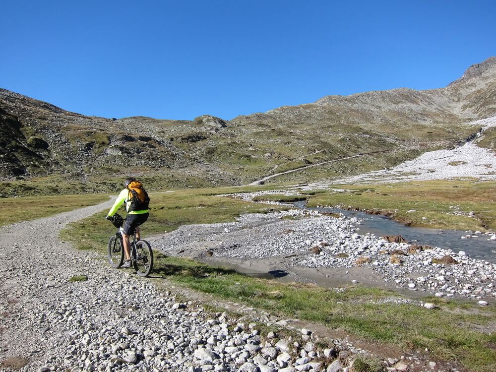 Schotterpiste ab Lavitzalm zum Pfitscher Joch