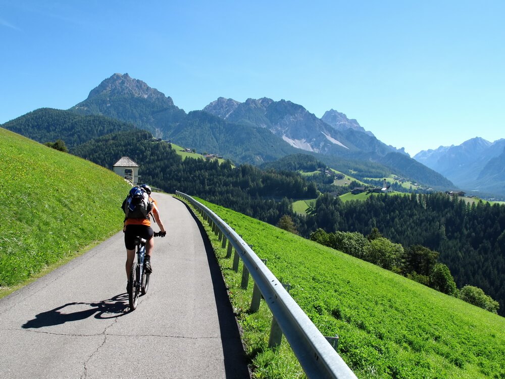 Hoch über dem Gadertal: von Saalen nach Enneberg