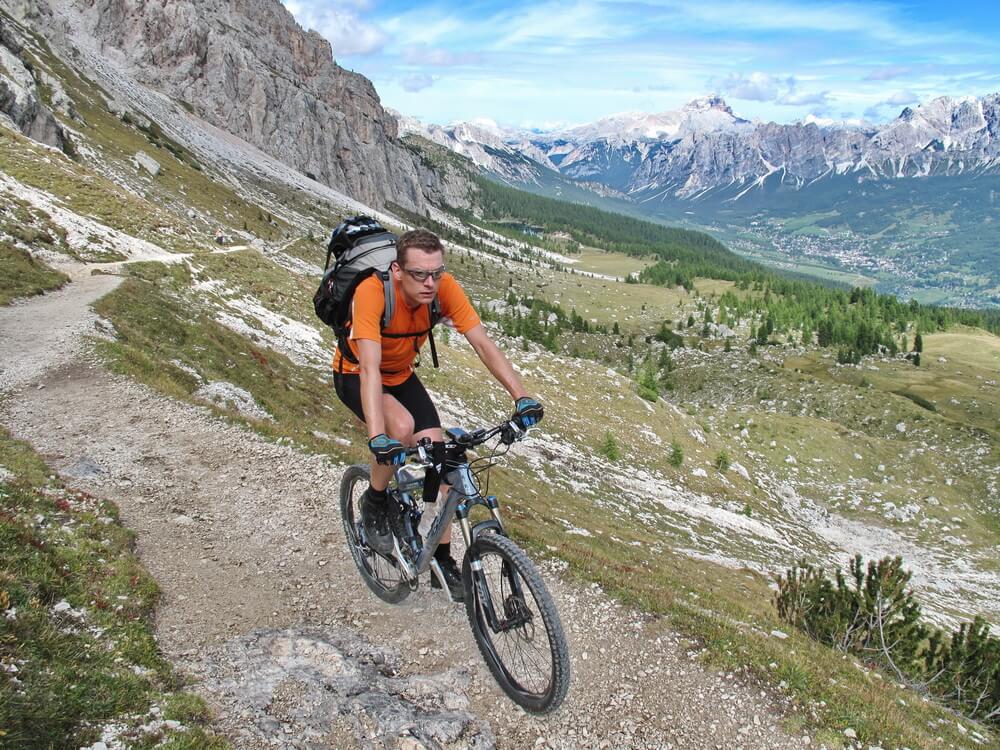 Auffahrt zur Forcella Ambrizzola: noch ein kleines Stück!
