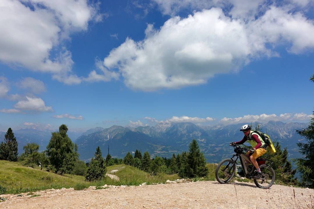 Rampe am Col Visentin